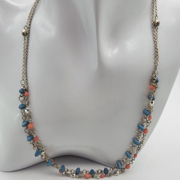 Native jumble beaded necklace N1121 - Picture 1 of 3